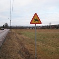 Nya varningsskyltar på "Sörby-rakan". Vägverket stöttar oss, till skillnad mot kommunen??