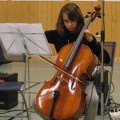 Cornelia Batalow underhöll med finstämt cellospel