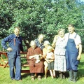 Otto, Emma,Ingeborg, Else-Marie med dotter Anna-Lena, Augusta (sambo med Viktor Bergström) Nils ( son till Emma) bosatt i Canada